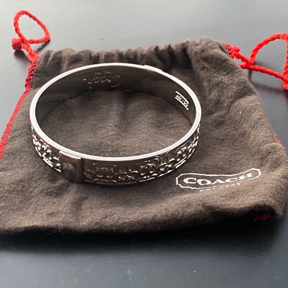 Authentic Coach Silver bangle - Picture 4 of 4